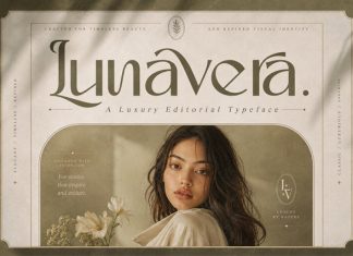 Lunavera Luxury Serif Font preview image 1