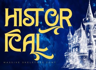 MASSIVE SKELETONS DEMO Font preview image 3