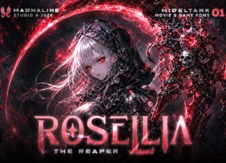 MIDELTANK Movie & Game Font preview image 2