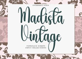 Madista Vintage Font preview image 1
