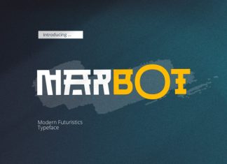 Marbot Font preview image 1