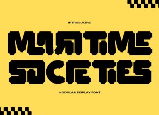 Maritime Societies Font preview image 1