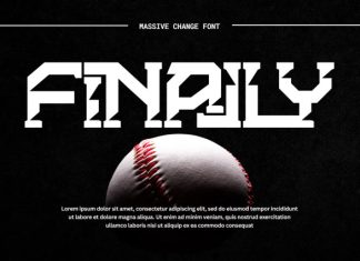 Massive Change – Bold Slab Font preview image 2