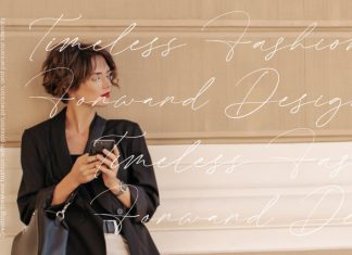 Melghita – Elegant Calligraphy Script Font preview image 2