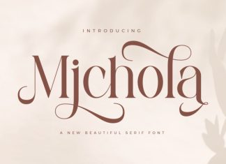 Michola – Beautiful Serif Font preview image 1