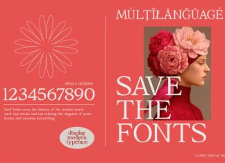 Muğla 1975 Font preview image 3