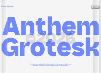 NV Anthem Grotesk – Modern Sans Serif Font preview image 2