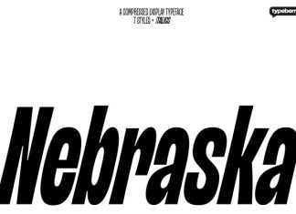 Nebraska Font Family preview image 1