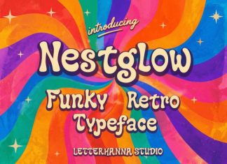 Nestglow Font preview image 1