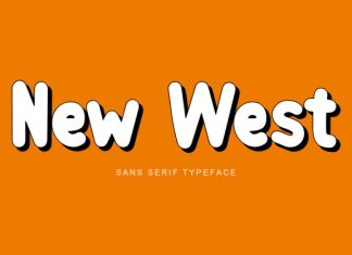 New West Font preview image 1