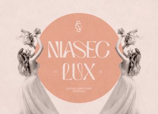 Niasec Lux Font preview image 1