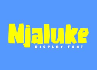 Njaluke Font preview image 1