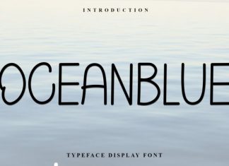 Oceanblue Font preview image 1