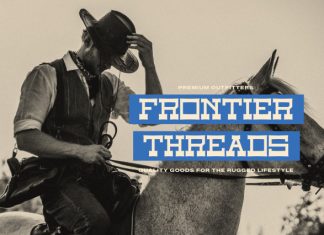 Outlaw Saga Western Slab Serif Font preview image 3
