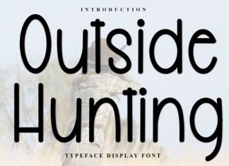 Outside Hunting Font preview image 1