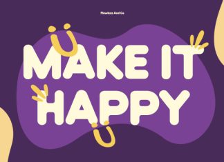 Owrheo – Playful Display Font preview image 2