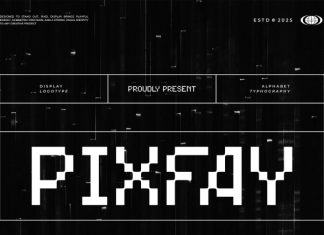 Pixfay || Modern Display Sans Serif Font preview image 1