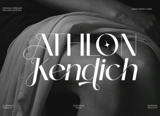 Athlon Kendich || Elegant Sans Serif Font preview image 1