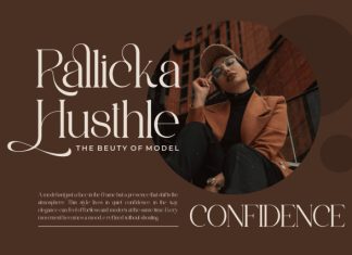 Achilo || Modern Classy Serif Font preview image 2