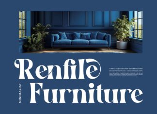 Qufyne || Elegant Classy Serif Font preview image 3