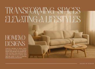 Voreto || Modern Classy Serif Font preview image 3