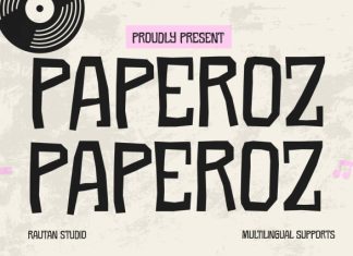 Paperoz Font preview image 1