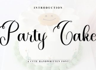 Party Cake Font preview image 1