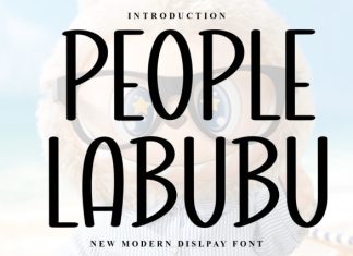 People Labubu Font preview image 1