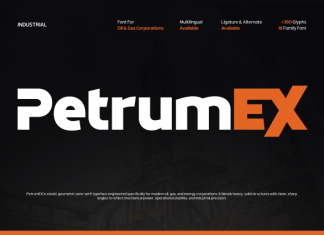 PetrumEX – Sans for Oil & Gas Industry Font preview image 1