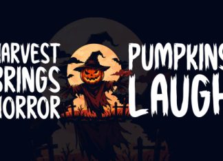 Phantom Halloween Font preview image 3