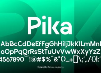 Pika Font preview image 1