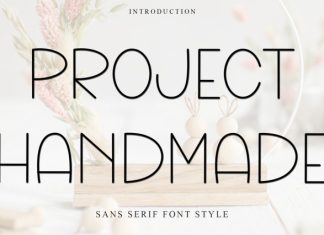 Project Handmade Font preview image 1