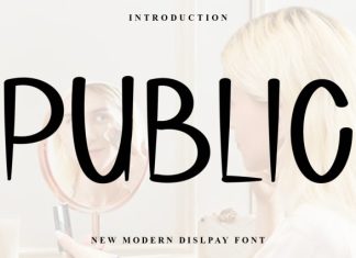 Public Font preview image 1