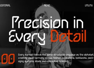 RICKO Font preview image 3