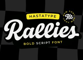 Rallies Script Font preview image 1