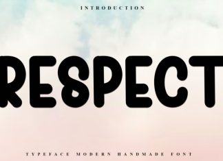 Respect Font preview image 1