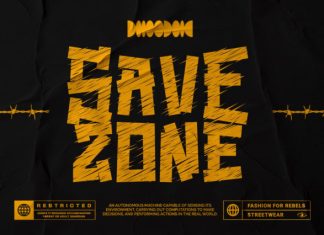 Retrera Grunge Font preview image 2
