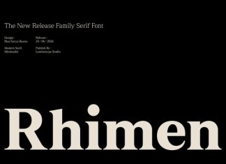Rhimen Thin Font preview image 1