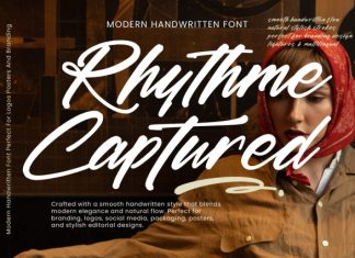 Rhythme Captured Font preview image 1