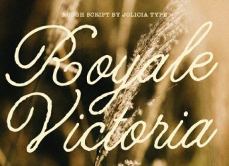 Royale Victoria Font preview image 1