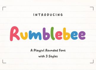 Rumblebee Font preview image 1