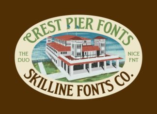 SFC Crest Pier Font preview image 3
