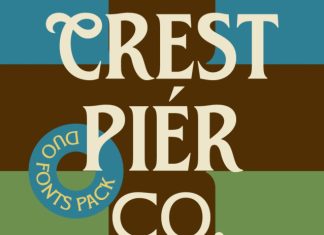 SFC Crest Pier Font preview image 1
