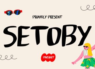 Setoby Font preview image 1