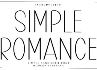 Simple Romance Font preview image 1