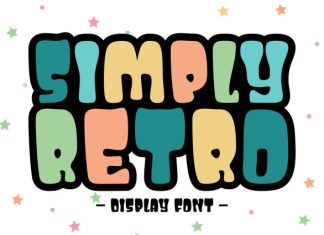 Simply Retro Font preview image 1