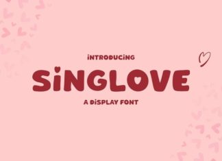Singlove Font preview image 1