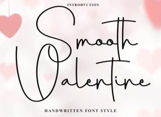 Smooth Valentine Font preview image 1