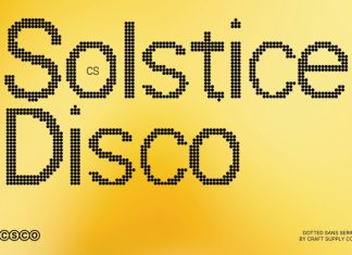 CS Soraya Disco Font preview image 1