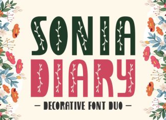 Sonia Diary Font Family preview image 1